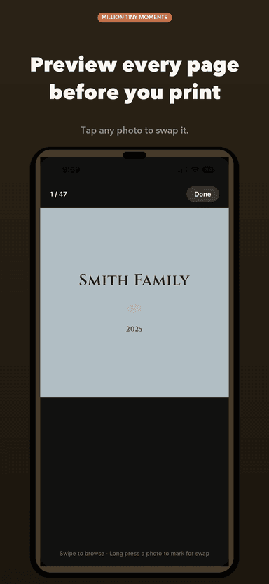 Preview every page